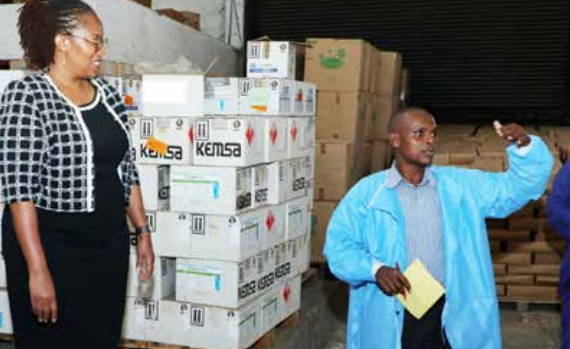 Emergency supplies at KEMSA to continue during annual stock-take week