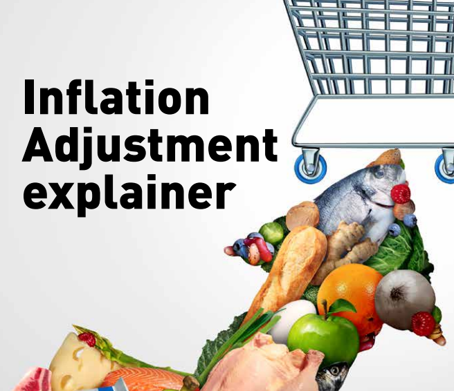 Inflation Adjustment explainer