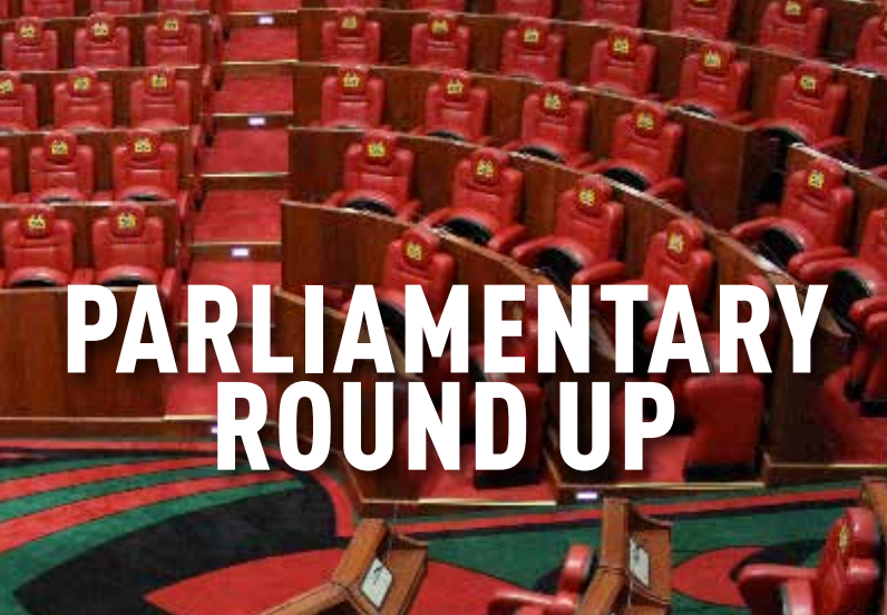 23rd September 2022 Parliamentary Round Up