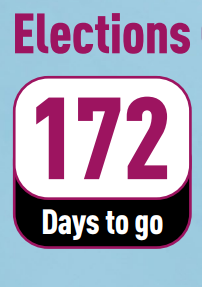 Election Countdown: 172 days to go