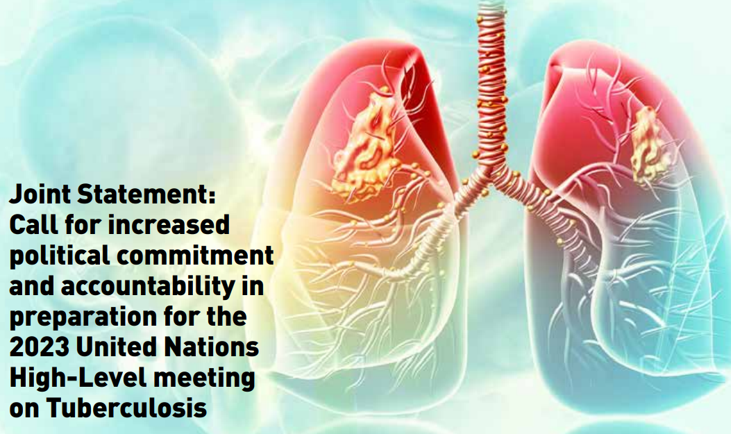 Joint Statement: Call for increased political commitment and accountability in preparation for the 2023 United Nations High-Level meeting on Tuberculosisvi